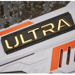 Zbraň Nerf Ultra Five sivo-oranžová + náboje
